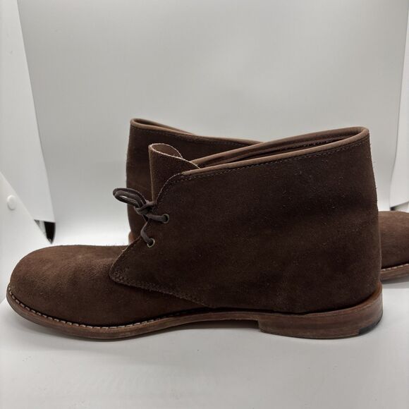 Rancourt & Co Mens Jack Spade Made USA Brown Suede Chukka Boots 11D - Picture 7 of 11